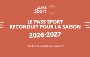 Pass'Sport 2026 : 50 € par jeune, et le comité accompagne les clubs