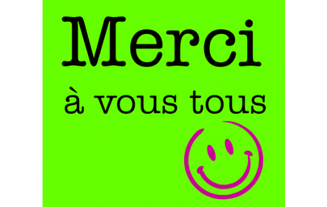 Un grand merci ...